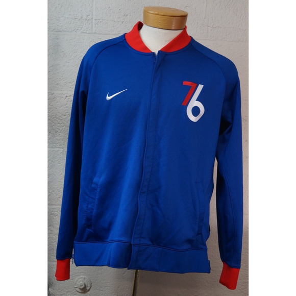 nike 76ers jacket